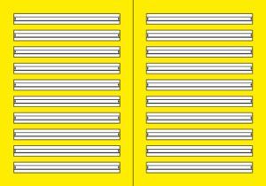 Liniert mit Hilfslinien